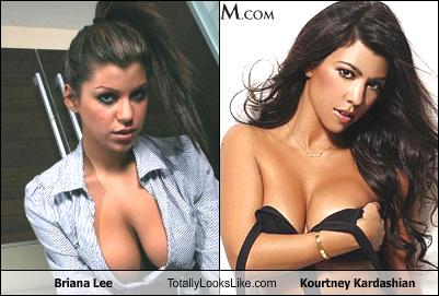 Briana Lee Totally Looks Like Kourtney Kardashian - Totally Looks Like