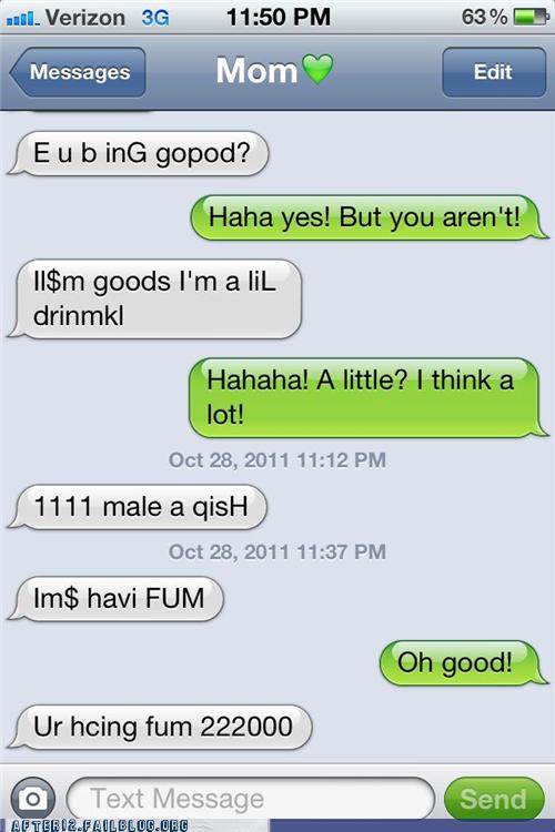 Parent-Child Bonding Through Drunk Texting - After 12 - funny pictures ...