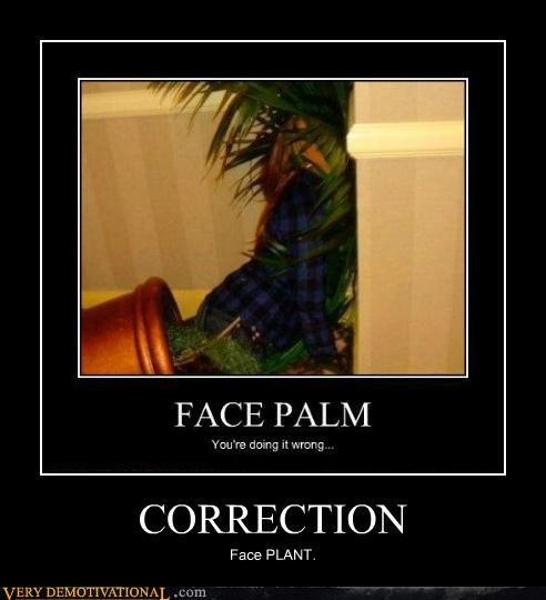 Very Demotivational - face plant - Very Demotivational Posters - Start