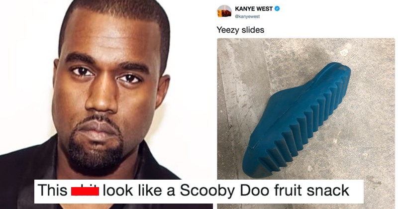 Kanye Just Announced His Lame New Slides And Internet Is Definitely Not Here For - Memebase - Funny Memes