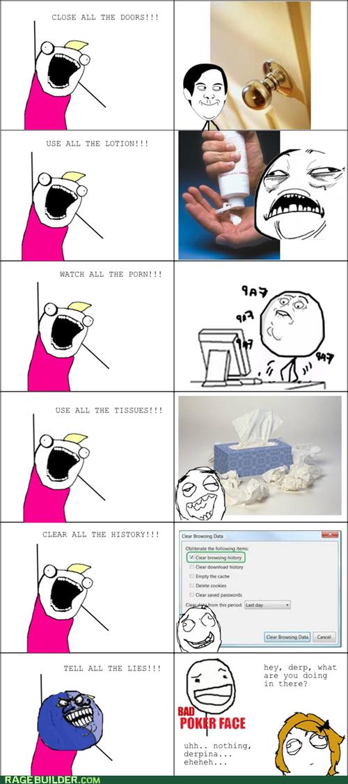 The Stages of Fap - Rage Comics - rage comics