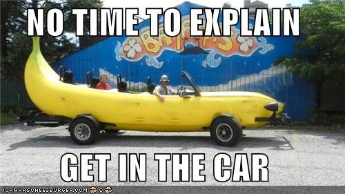 Animal Comedy - banana car - Animal Comedy - Animal Comedy, funny