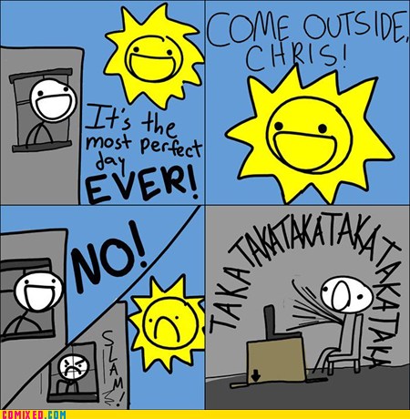 Skyrim All Day Long Web Comics 4koma Comic Strip Webcomics Web