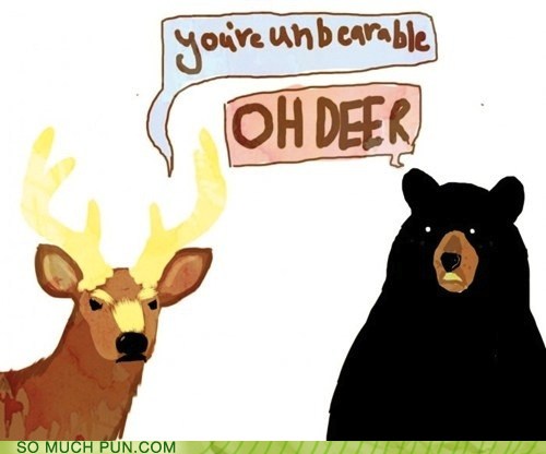 Puns - deer - Funny Puns - Pun Pictures - Cheezburger