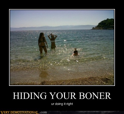 HIDING YOUR BONER - Very Demotivational - Demotivational Posters | Very ...