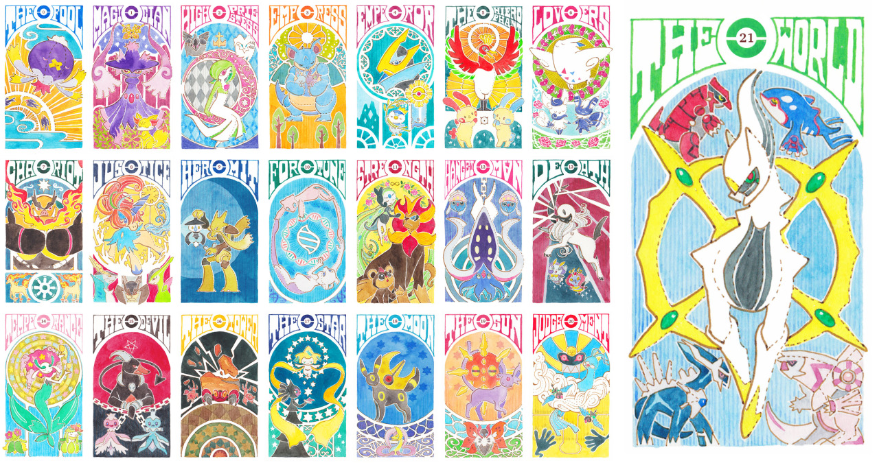 These Pokémon Tarot Cards are Ready to Tell Your Future - Pokémemes - Pokémon, Pokémon GO