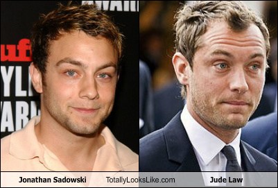 Jonathan Sadowski Totally Looks Like Jude Law - Totally Looks Like