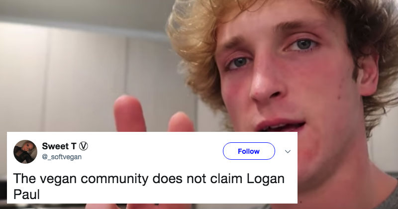 Logan Paul Disowned By Vegans For Moronic Fail - FAIL Blog ...