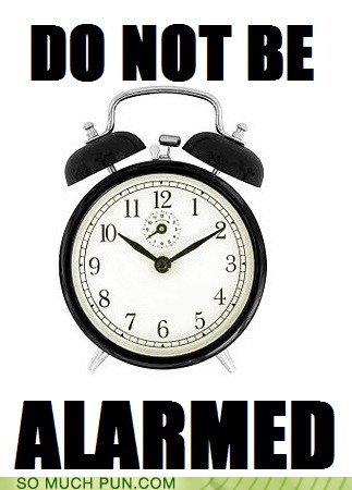 Hot alarm clock