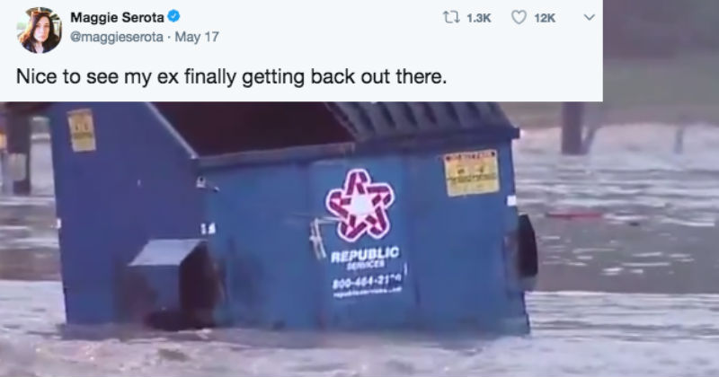 Twitter's Meme-ing of Dumpster-in-a-Flood is Nihilist Roasting at its ...