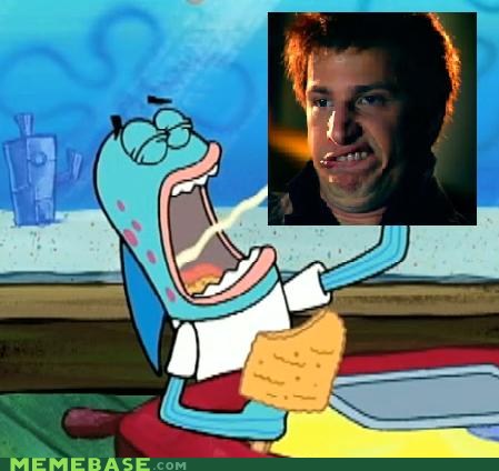 Here's Your Fried Krabby Patty on a Stick, with Mayo - Memebase - Funny