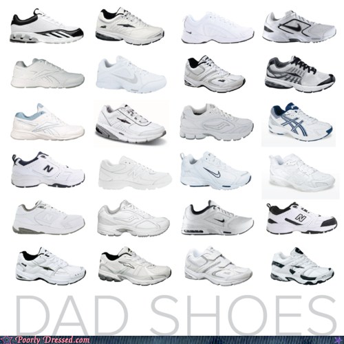 dad tennis shoes