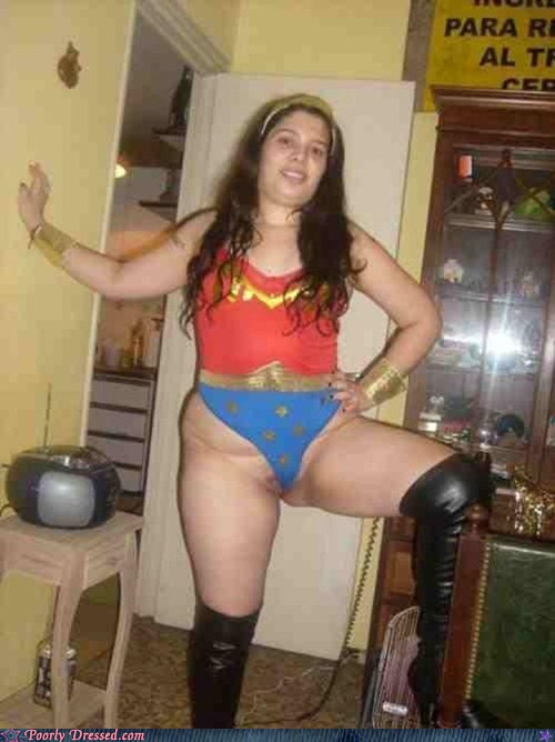 wonder woman thong