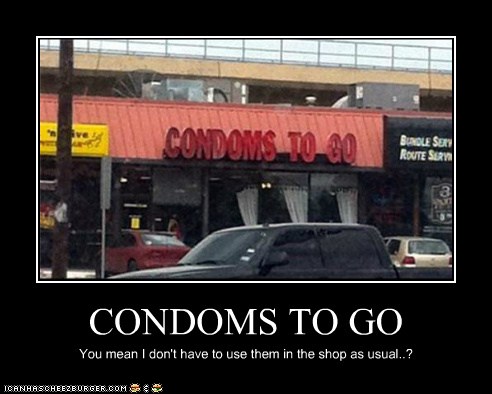 condoms to go