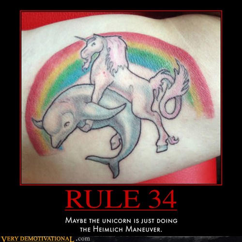 RULE 34   Very Demotivational   Demotivational Posters | Very