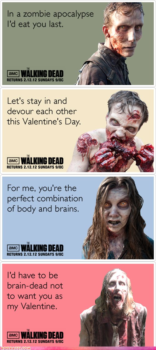 "Walking Dead" Valentine's Day Cards - Pop Culture - funny ...