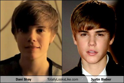 Dani Shay Totally Looks Like Justin Bieber - Totally Looks Like