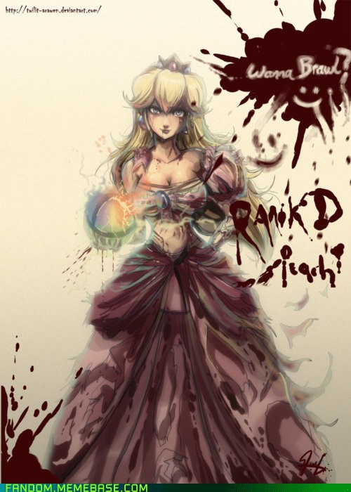Damn Peach, You Scary - Geek Universe - Geek | Fanart | Cosplay | Pokémon  GO | Geek Memes | Funny pictures