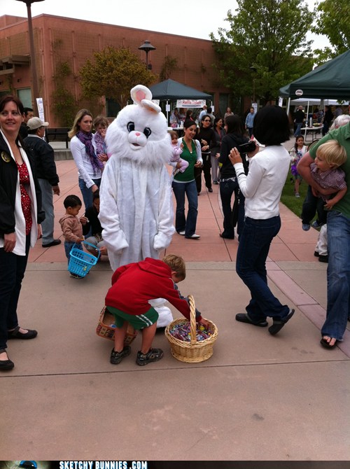He Wanted You To Bend Over The Other Way Son Easter Sketchy Bunnies 