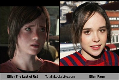 Ellie (The Last of Us) Totally Looks Like Ellen Page - Totally Looks Like