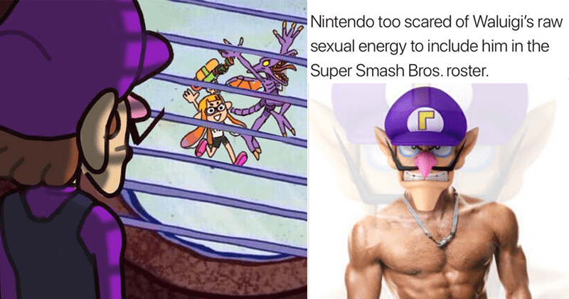 Waluigi Got Shafted By Super Smash Bros And Memers Are PISSED ...