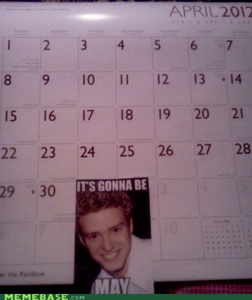 Well Now We Have Our Calendars 'N Sync Memebase Funny Memes