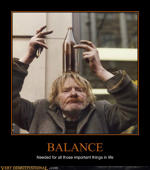 BALANCE Very Demotivational Demotivational Posters Very Demotivational Funny Pictures