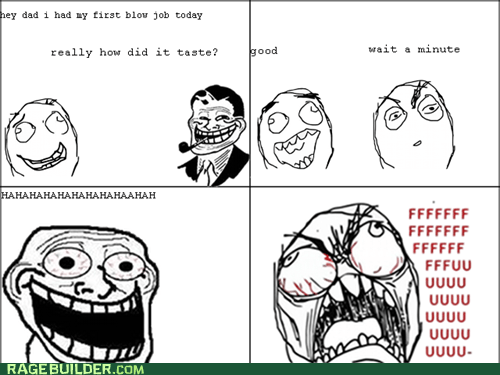 Rage Comics - troll dad - Rage Comics - rage comics - Cheezburger