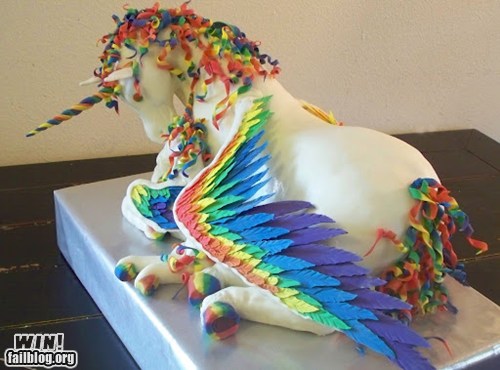 Unicorn Birthday Cake Unicorn Cake Fail