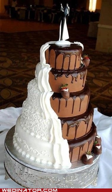 Wedinator - dessert - funny wedding photos - Cheezburger