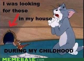tom and jerry gif childhood ruined
