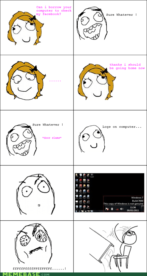 Rage Comics - table flip - Page 3 - Rage Comics - rage comics - Cheezburger