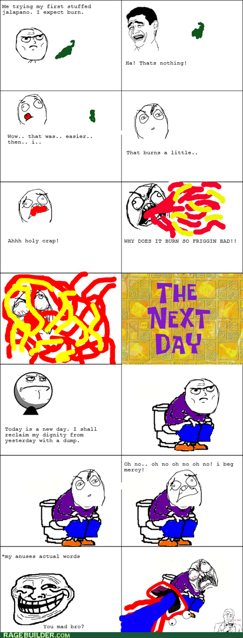 The Jalapeño Adventure Rage Comics rage comics