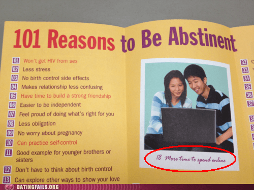 Disadvantages To Abstinence You Re Not Having Sex