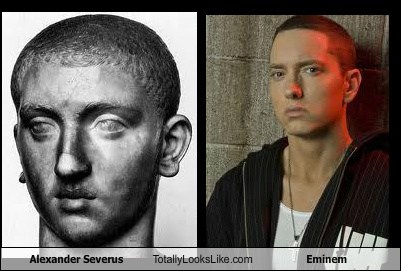 Alexander Severus Totally Looks Like Eminem - Totally Looks Like