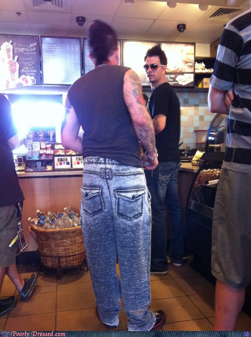 Pajama Jeans Douchebag Edition Poorly Dressed fashion fail