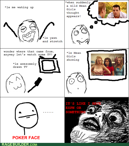Rage Comics - poker face - Rage Comics - rage comics - Cheezburger