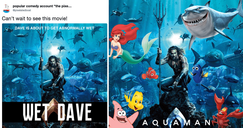 The 'Aquaman' Poster Is Getting Hilariously Trolled To 