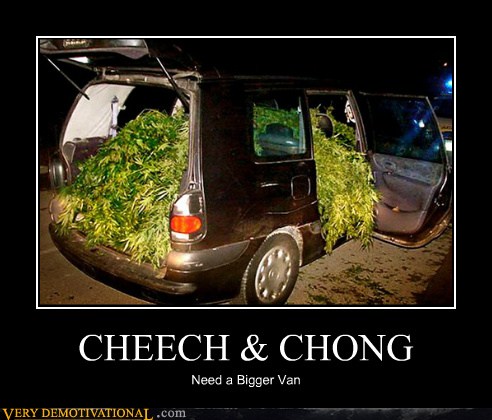 Very Demotivational - Cheech and Chong - Very Demotivational Posters