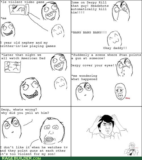 Rage Comics - violence - Rage Comics - rage comics - Cheezburger