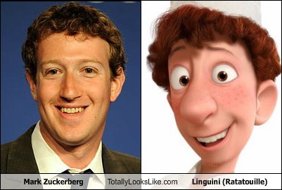 Mark Zuckerberg Totally Looks Like Linguini Ratatouille Totally Looks Like