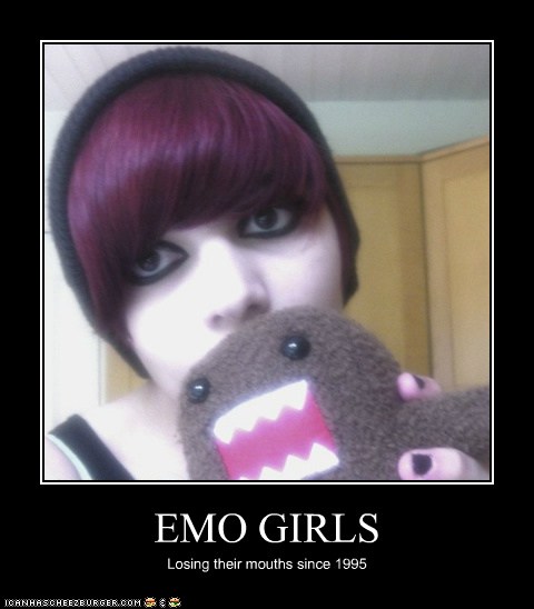 EMO GIRLS - Cheezburger - Funny Memes  Funny Pictures