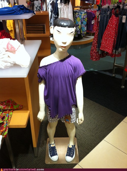 Creepy Mannequin Is Creepy - Picture Is Unrelated - Funny Picture 