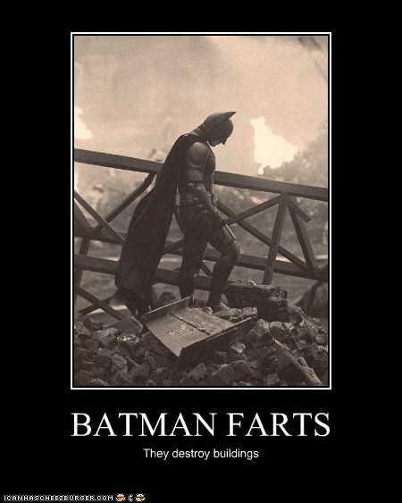 Batman Farts Pop Culture Funny Celebrity Pictures 