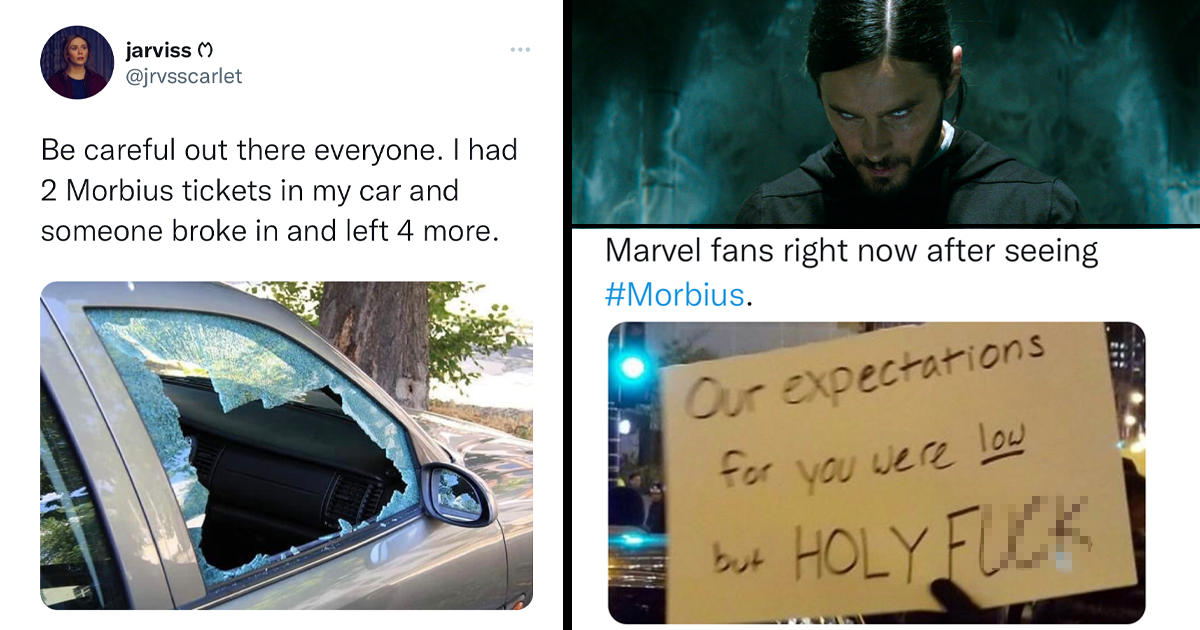 Marvel 'Morbius' Scores 19% on Rotten Tomatoes