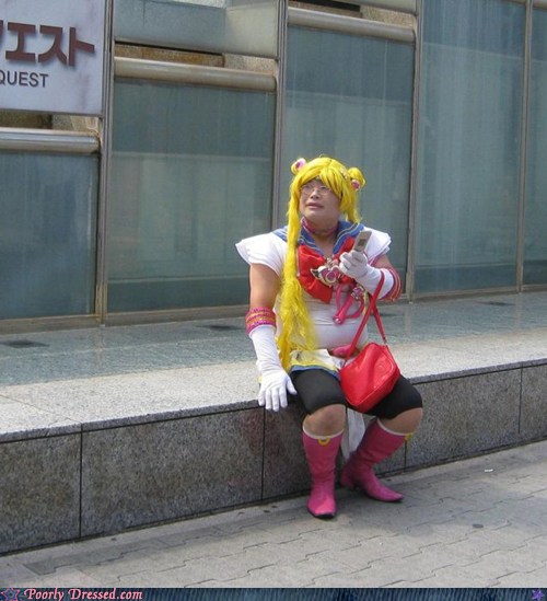 Poorly Dressed Sailor Moon Fashion Fail Cheezburger