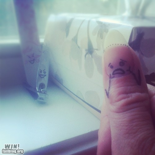Clipping Your Nails WIN WIN! epic win photos