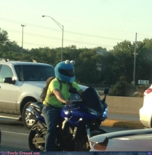 Cookie monster bike discount helmet