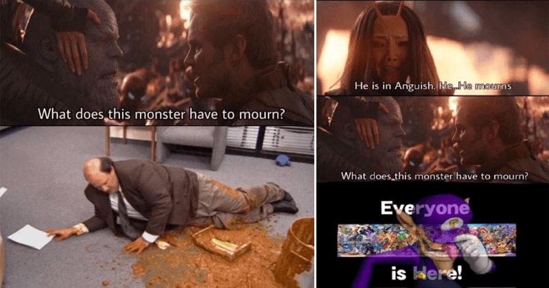 Memers Reveal The Source Of Thanos Grief In These New Marvel Memes Memebase Funny Memes