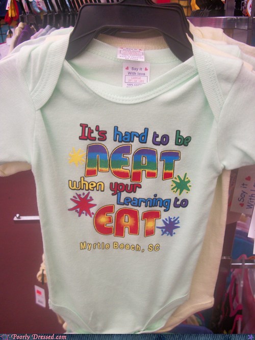 Hard to Spell, Too Poorly Dressed fashion fail